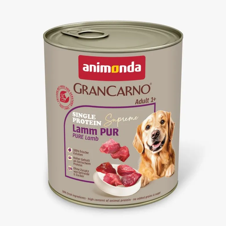 6 x 800 g animonda GranCarno Adult Single Protein Superfoods