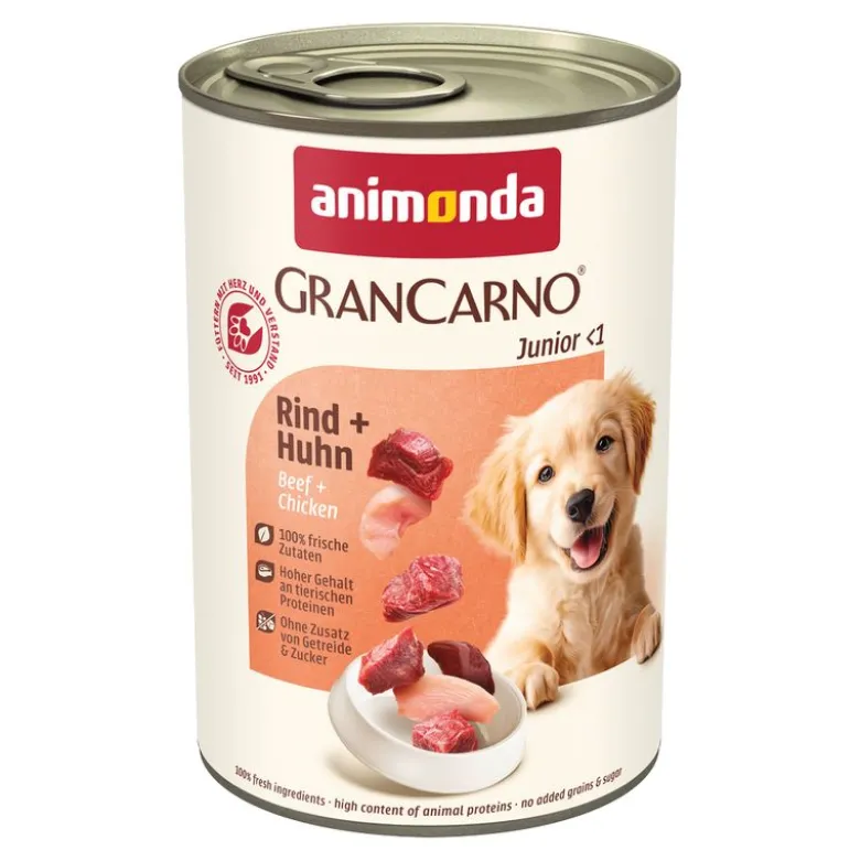 6 x 400 g animonda GranCarno Original Junior