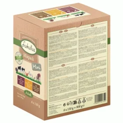 6 x 150 g Lukullus Naturkost Mini Mix Adult (portionsposer)