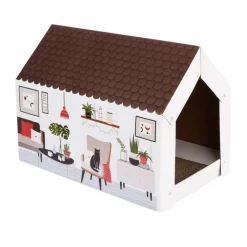 XL-kattehus Home inkl. kradsebræt