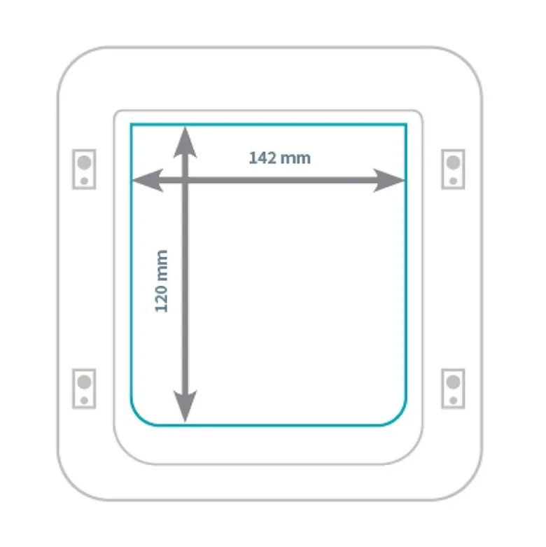 2 x RFID Mikrochip Tags til SureFlap Hundelem / Kattelem