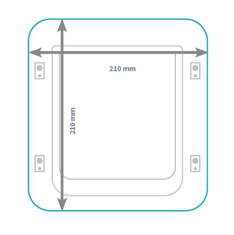 2 x RFID Mikrochip Tags til SureFlap Hundelem / Kattelem