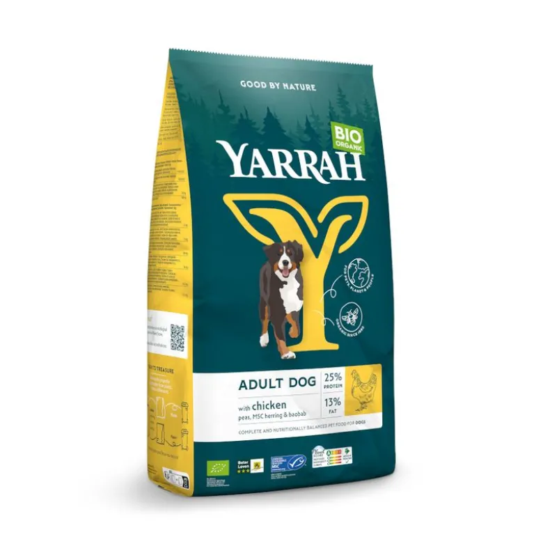Yarrah Øko Adult med Øko Kylling