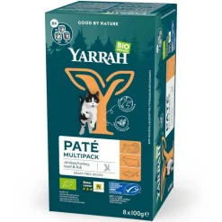 Yarrah Øko Paté Multipack 8 x 100 g