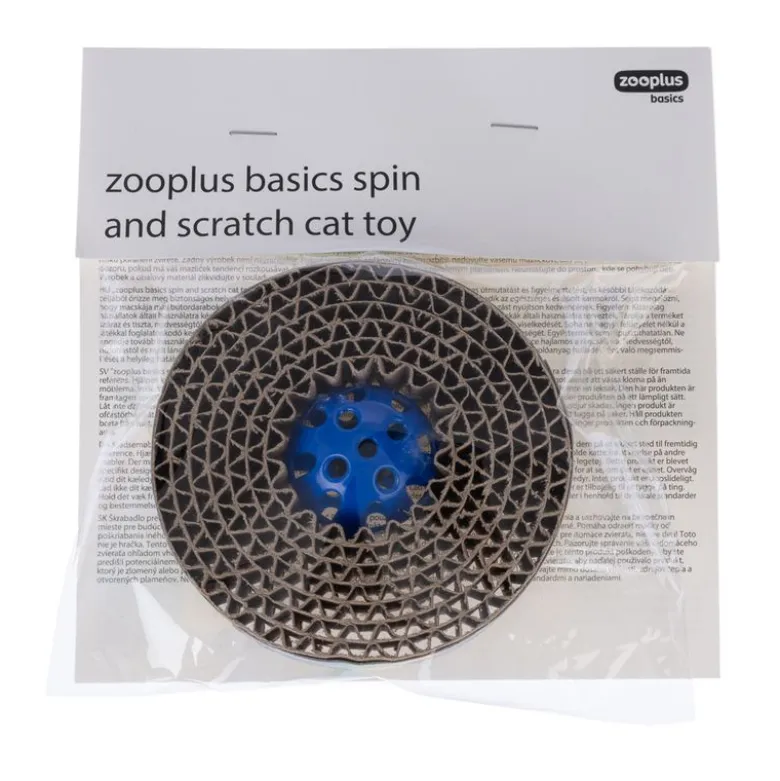 zooplus Basics kattelegetøj Spin & Scratch